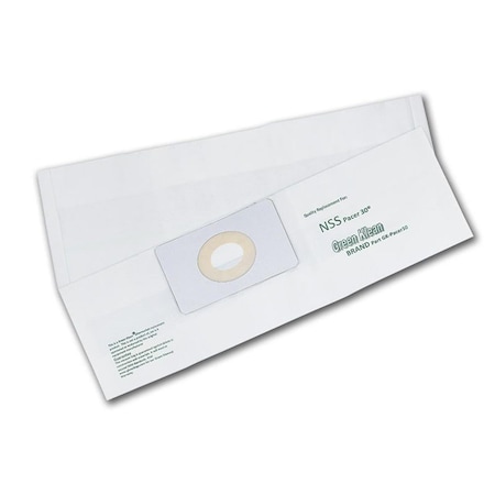 Green Klean NSS Pacer 30 Wide Area Vac Replacement Vacuum Bags, 36PK GR134977